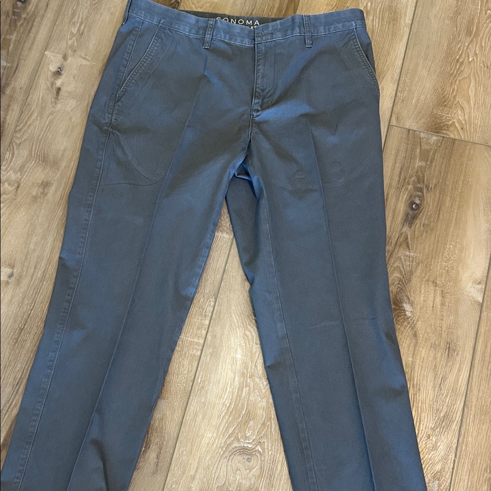 Sonoma Men's Charcoal Chinos
